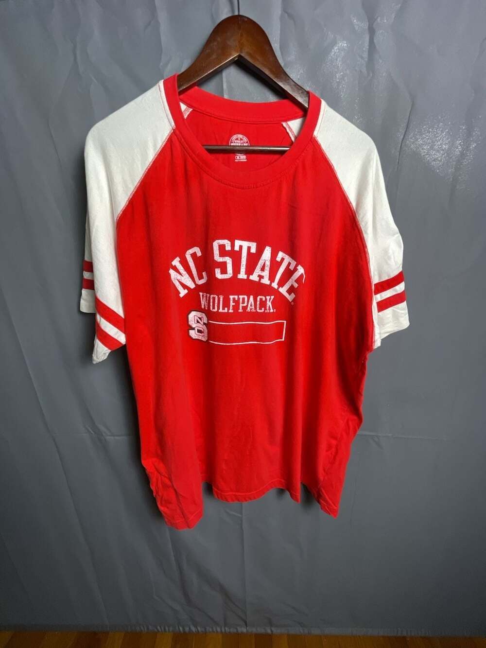 Rivalry Threads NC State Wolfpack Raglan Graphic T-Shirt 2XL